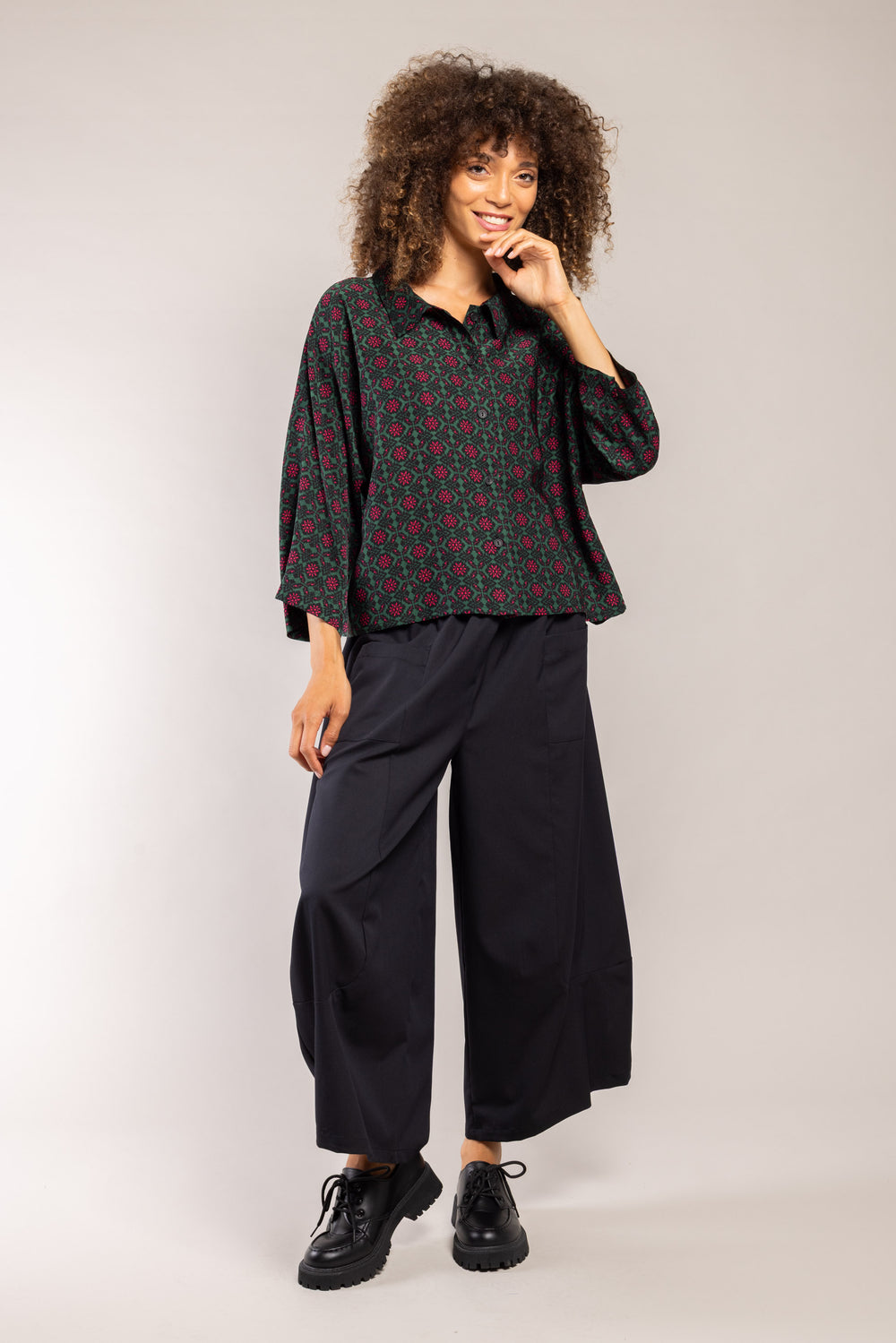 Chemise Princess Rosaces a.osher — chemise femme motif rosaces