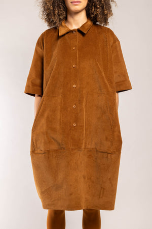 Robe Tali Velours a.osher — robe femme en velours côtelé (vue 2)