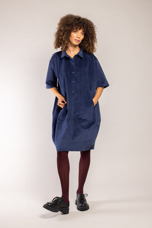 Robe Tali Velours a.osher — robe femme en velours côtelé (vue 7)