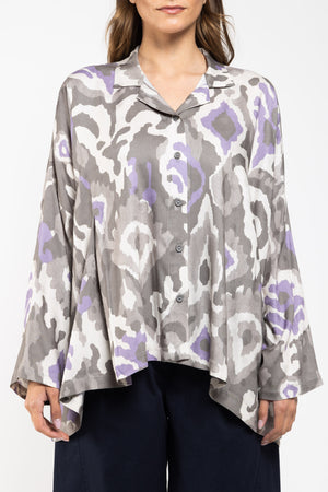 Chemise Lana Maxi Ikat