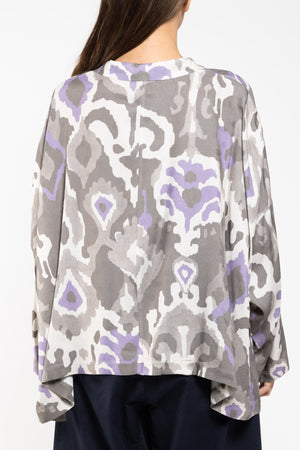 Chemise Lana Maxi Ikat