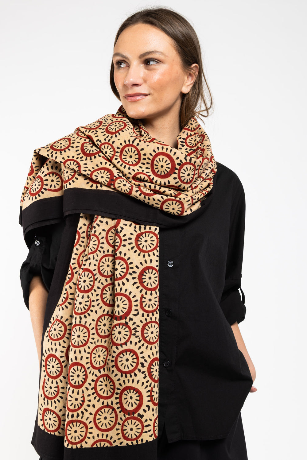 Foulard Sarung Rosace