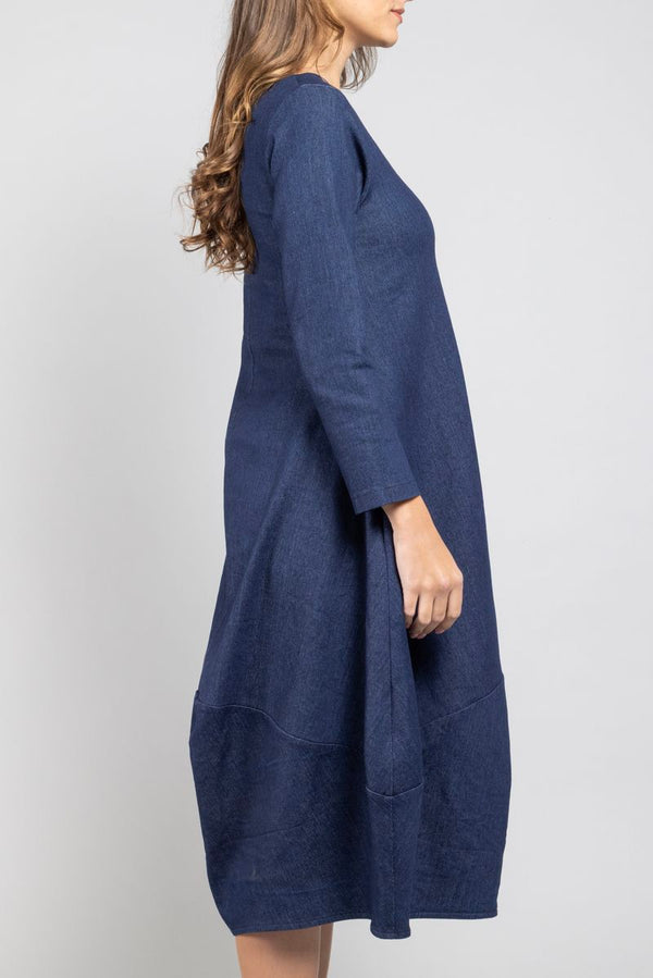 Robe Tania Denim a.osher côté