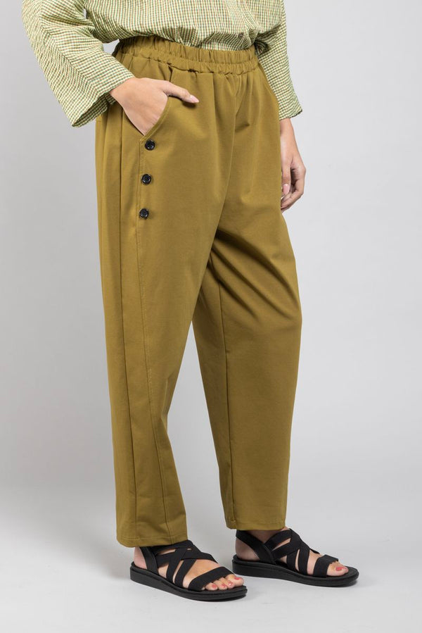 Pantalon Jordan vert 3/4