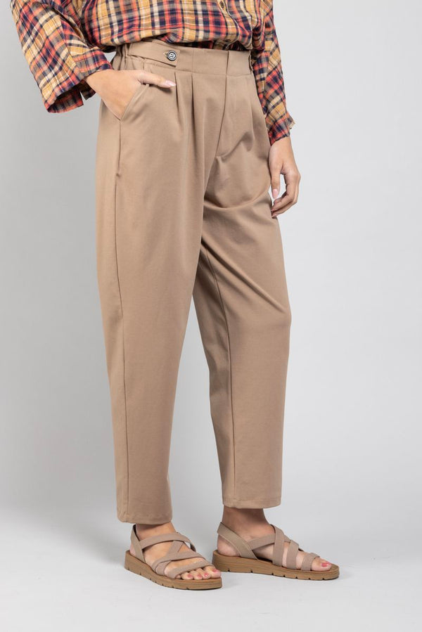 Pantalon Enrica Beige 3/4