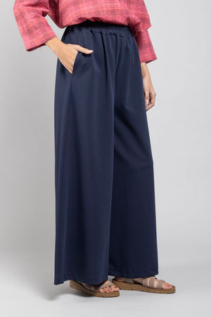 Pantalon Jany a.osher marine 3/4