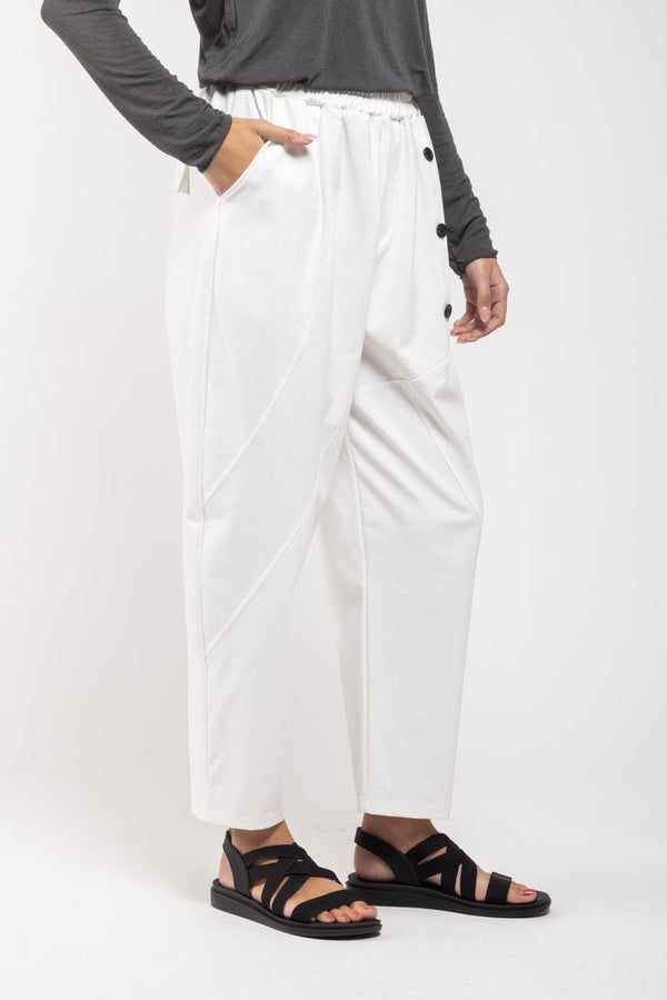 Pantalon Marcia a.osher blanc 3/4
