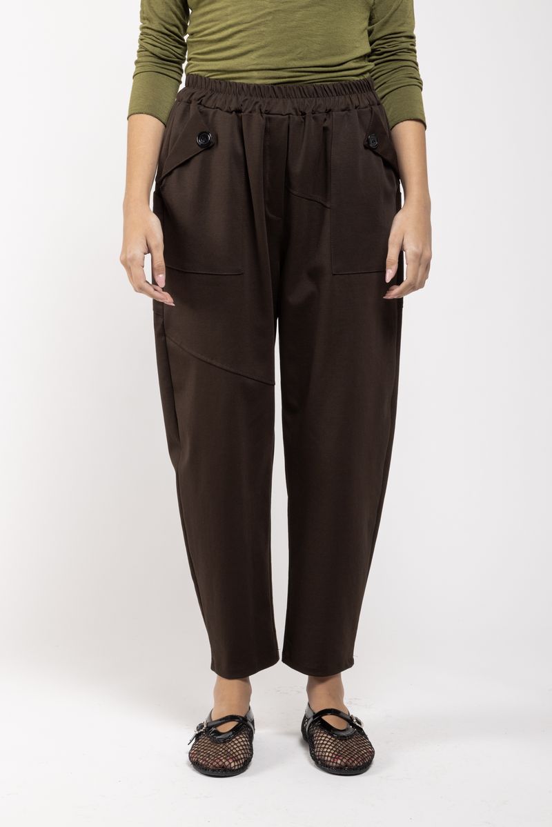 Pantalon Eugénia marron