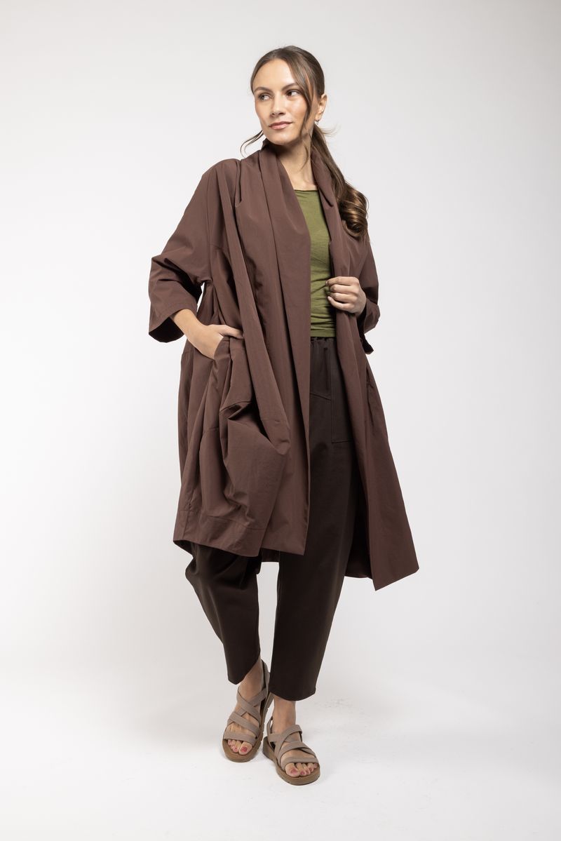 Manteau Shaun marron