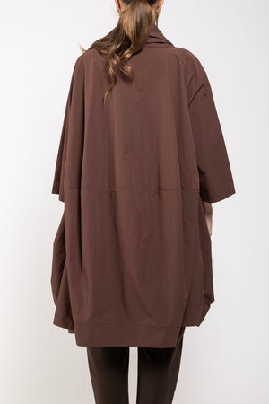 Manteau Shaun marron dos