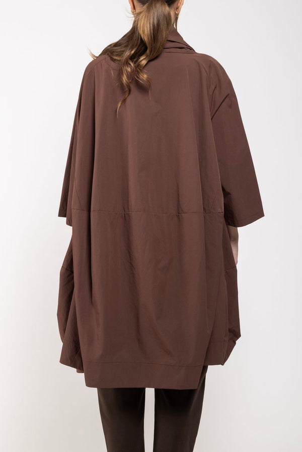 Manteau Shaun marron dos