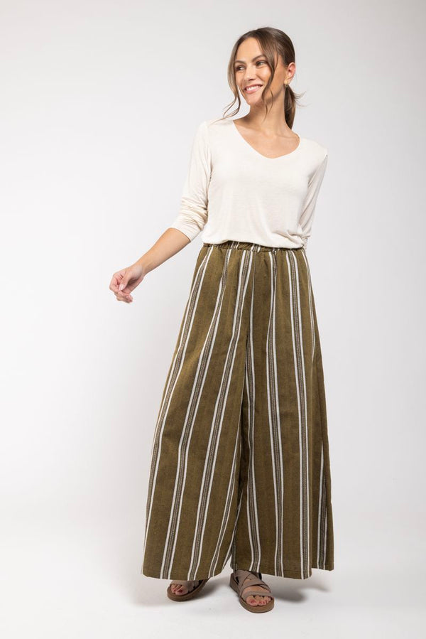 Pantalon Nino vert