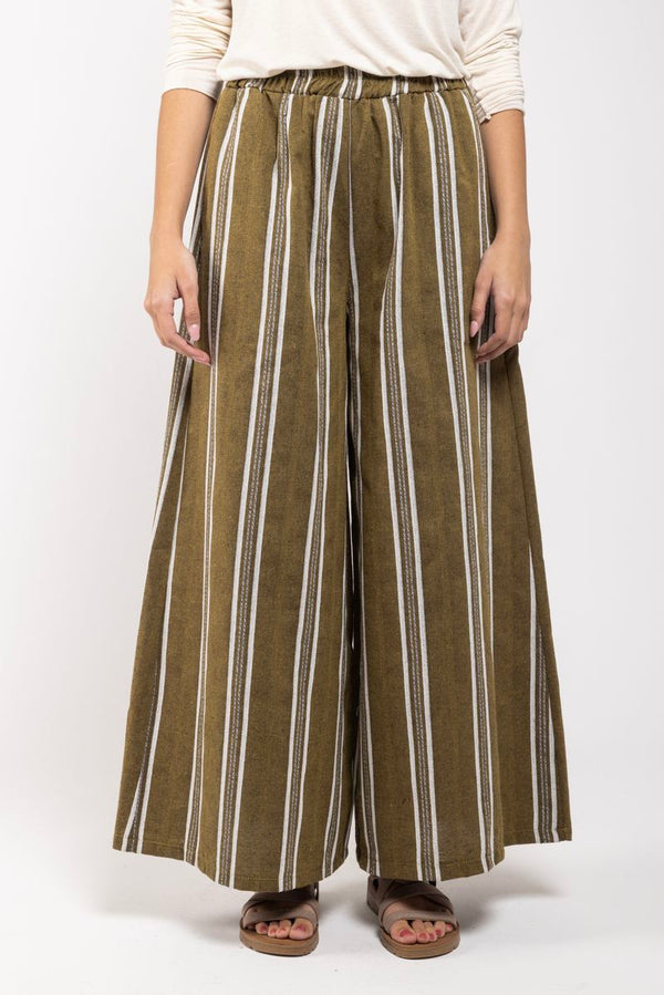 Pantalon Nino vert face