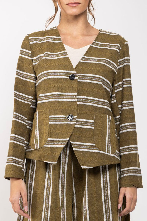 Veste Tamar vert face