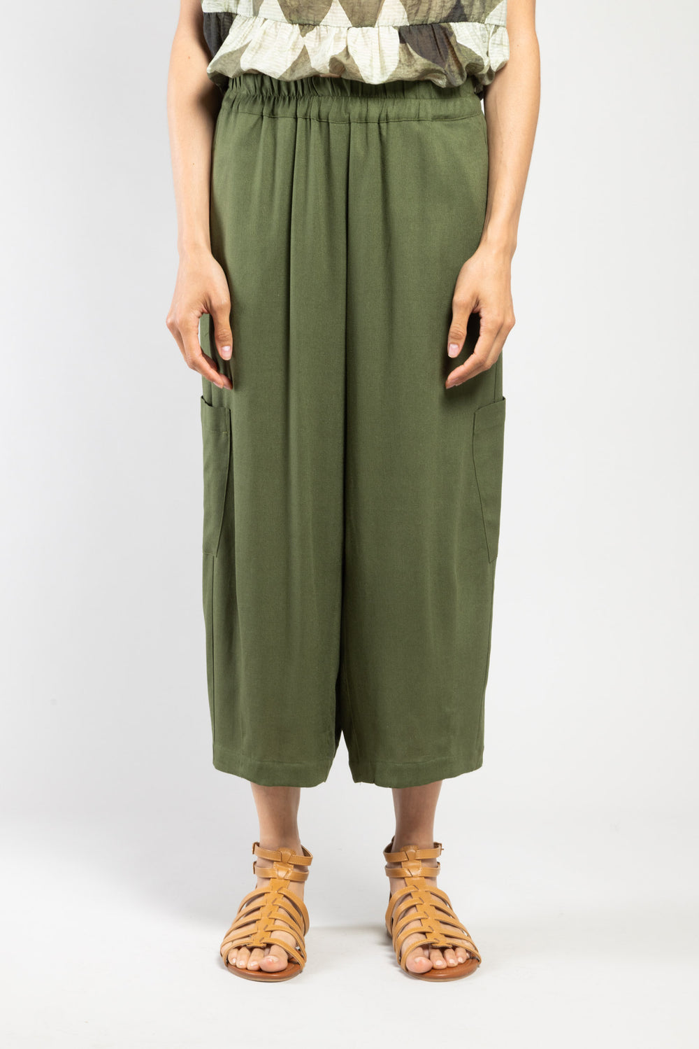 Pantalon Elena Vert