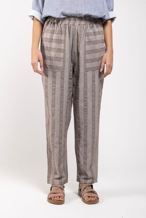 Pantalon Guram beige face