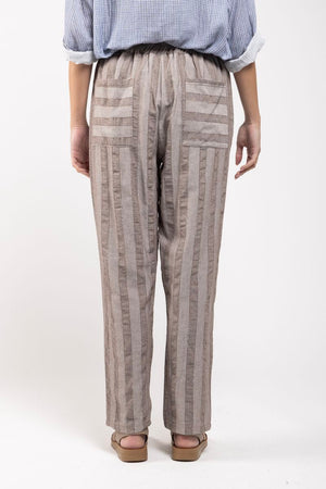Pantalon Guram beige dos