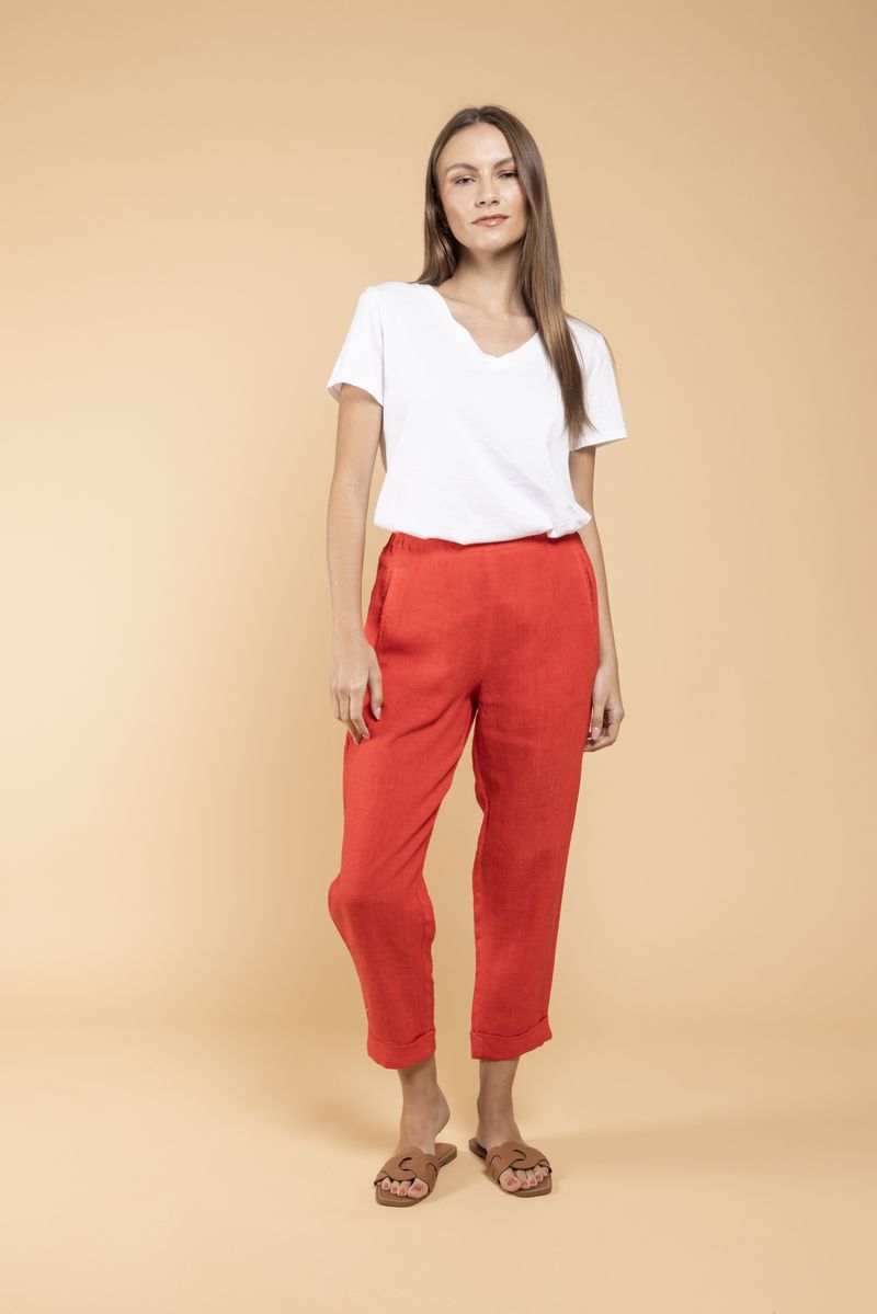 Pantalon Sipa rouge