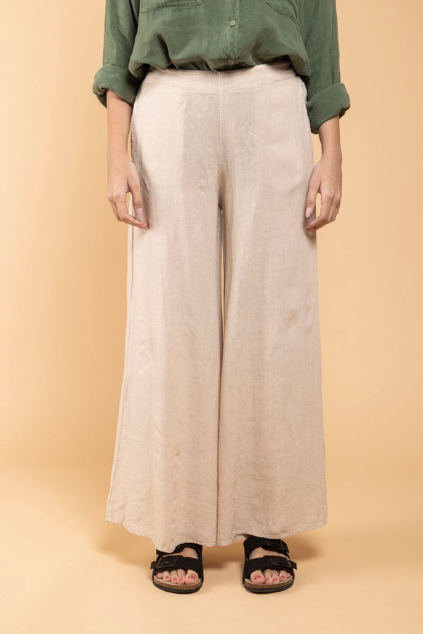 Pantalon Maki beige face