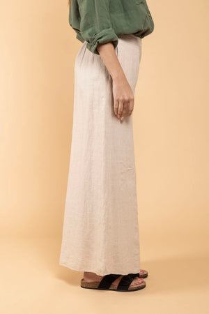 Pantalon Maki beige côté