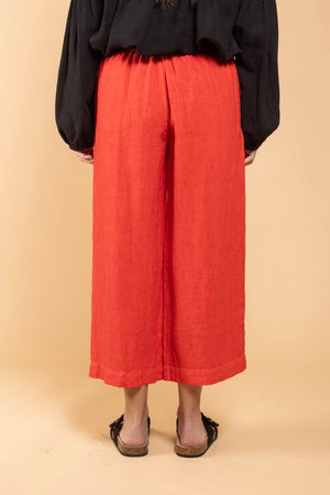 Pantalon Skara rouge dos