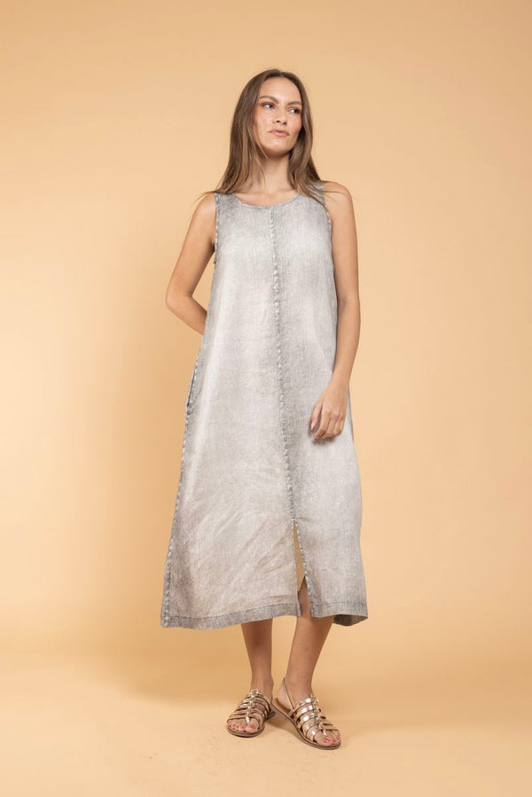 Robe Owo Denim Print