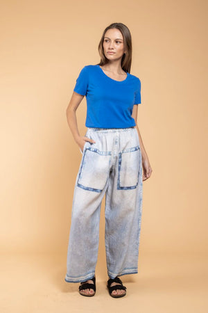 Pantalon Mali Denim Print