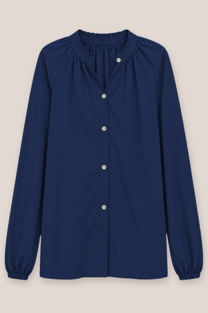 Chemise Arta unie marine à plat