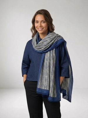 Foulard Nilesh Stries