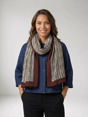 Foulard Nilesh Stries