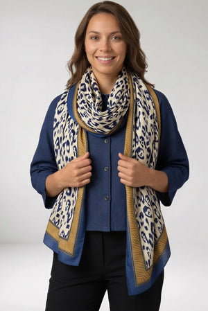 Foulard Nilesh Panthère