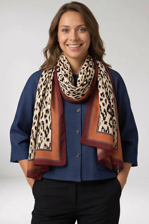 Foulard Nilesh Panthère
