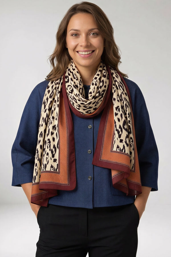 Foulard Nilesh Panthère