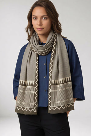 Foulard Nilesh Chevron