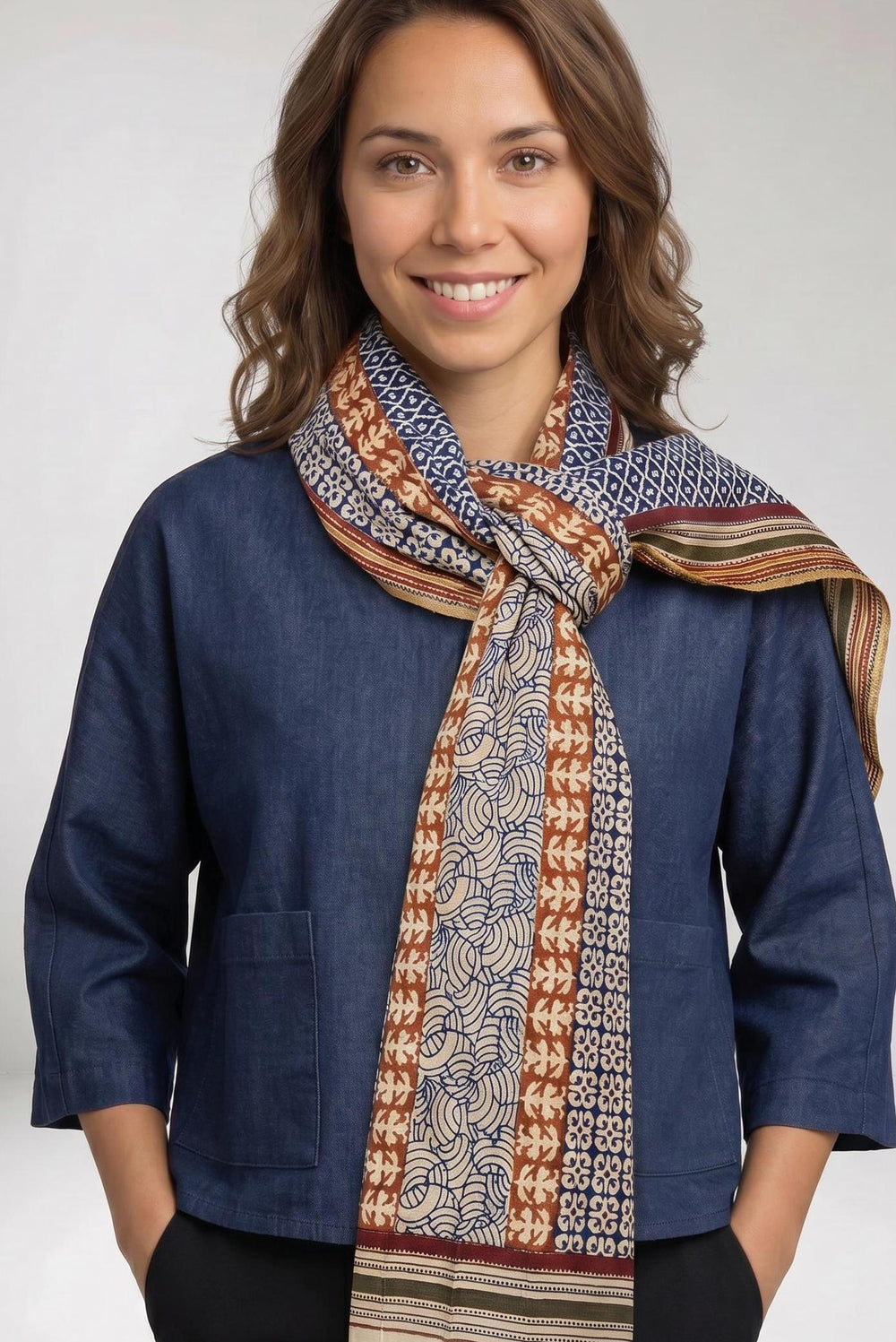 Foulard Nilesh Patchwork