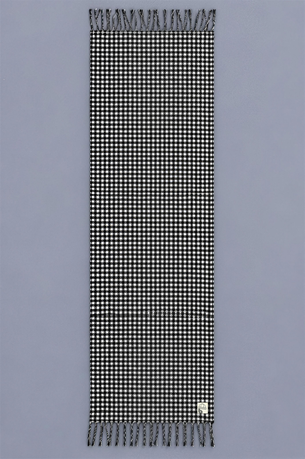 Écharpe Carry Bobotag noir et blanc