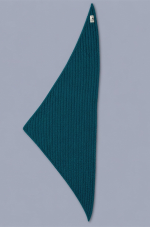 Écharpe Ekky Bobotag Turquoise, à plat