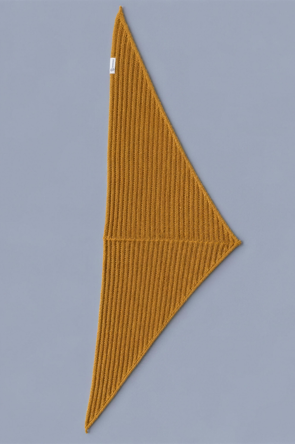 Écharpe Ekky Bobotag Orange, à plat