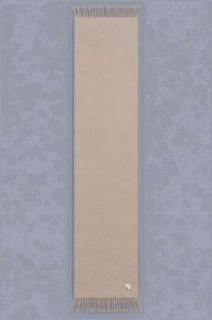 Écharpe Nalye Bobotag BEIGE, à plat