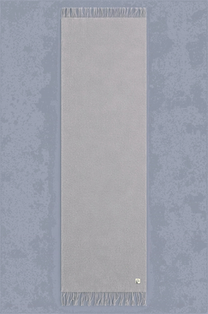 Écharpe Nalye Bobotag LIGHTGREY, à plat