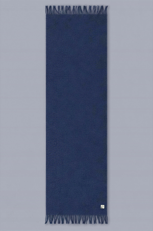 Écharpe Nalye Bobotag MELANGNAVY, à plat