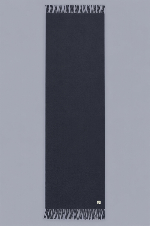 Écharpe Nalye Bobotag BLACK, à plat
