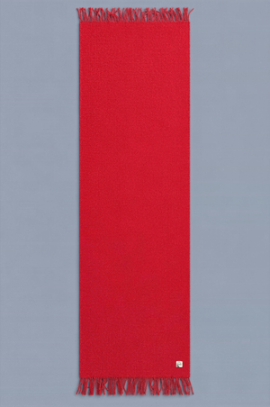 Écharpe Nalye Bobotag RED, à plat