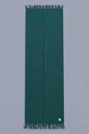 Écharpe Nalye Bobotag DARKGREEN, à plat