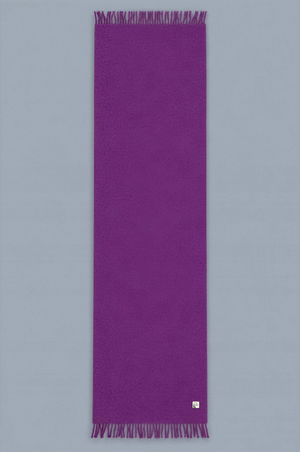 Écharpe Nalye Bobotag PURPLE, à plat