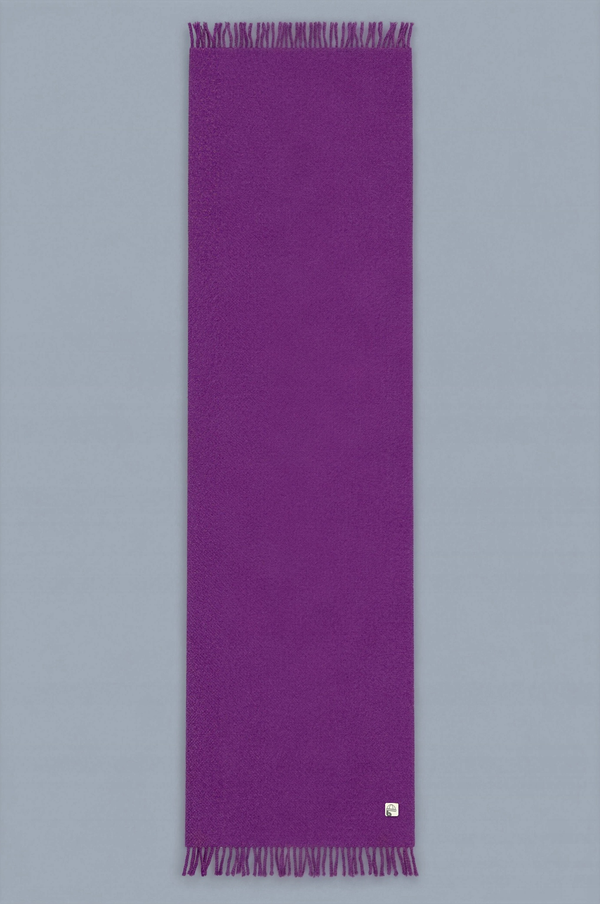 Écharpe Nalye Bobotag PURPLE, à plat