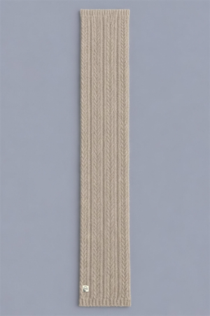 Écharpe Saly Bobotag Beige, à plat