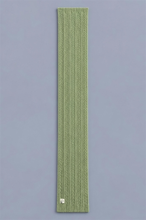 Écharpe Saly Bobotag Vert, à plat