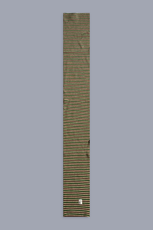 Écharpe Vannaray Urecha Bobotag vert et marron