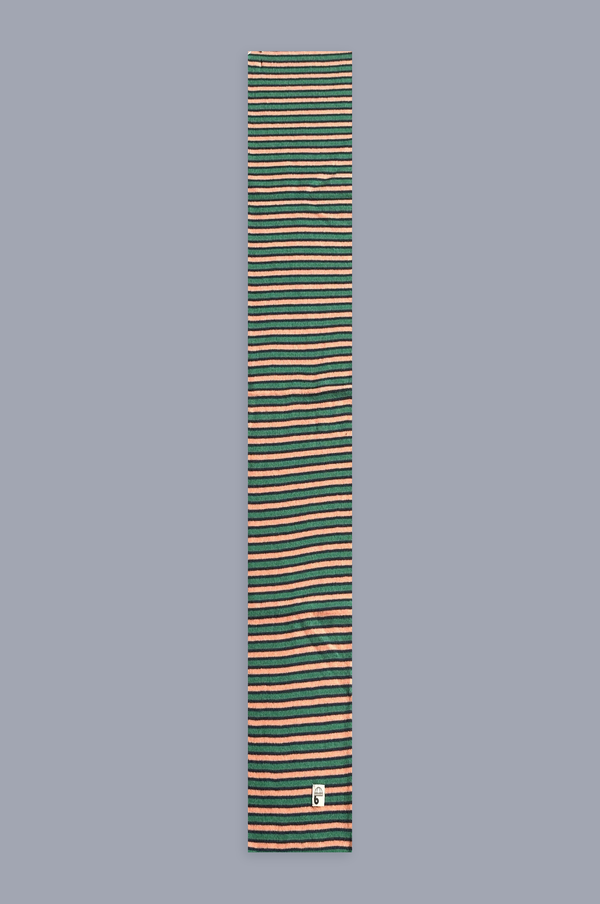 Écharpe Vannaray Urecha Bobotag vert et orange